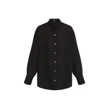 THEORY Button Detailed Collared Shirt