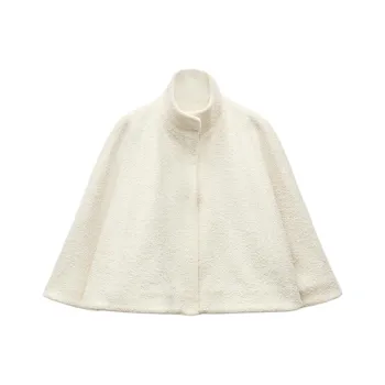 ZARA ZW Series Jackets & Coats Women's White