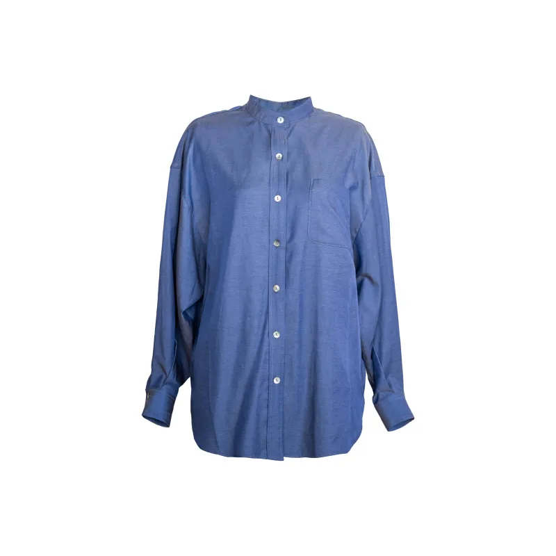 ROEYSHOUSE Shirt Women's Denim Blue-0