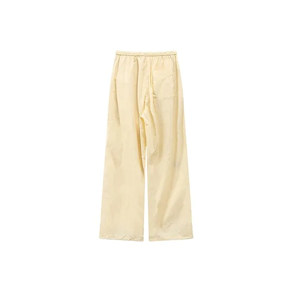 CHUU Casual Pants Women's Light Yellow-1