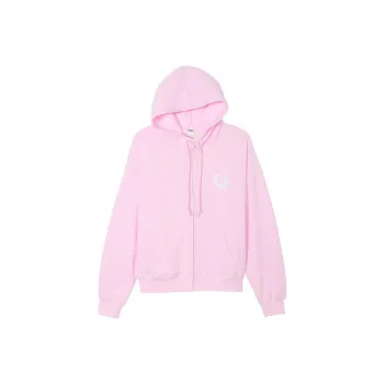 Victoria's Secret PINK IVY FLEECE FULL-ZIP HOODIE/SQ Jackets Coats Women's Spring Orchids