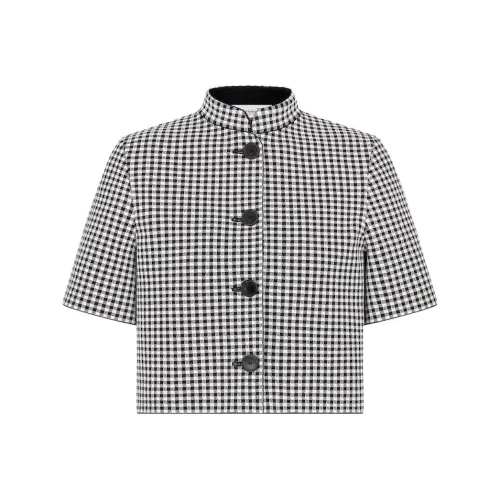 Maison Kitsune Short sleeve Button up Minidress