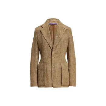 Ralph Lauren Collection Herringbone Blazer