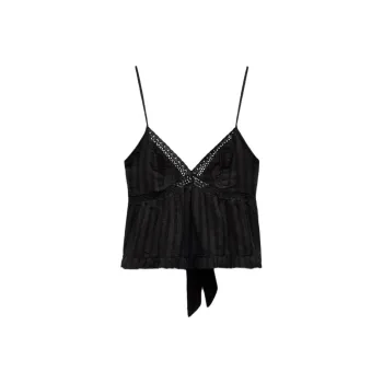 ZARA Trf Camisole Women's Black