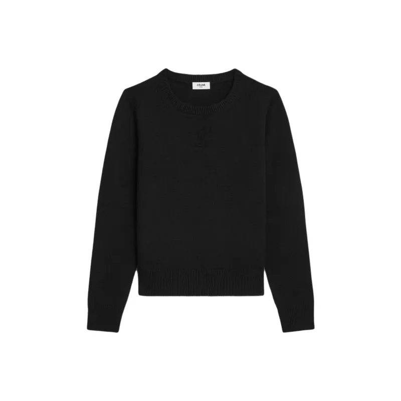 CELINE Heritage Crewneck Knit Jumper-0