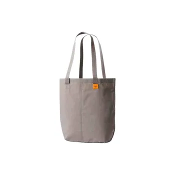BELLROY Fabric Tote Bag, Shopping Bag, Shoulder Bag Medium Size Unisex Khaki Gray