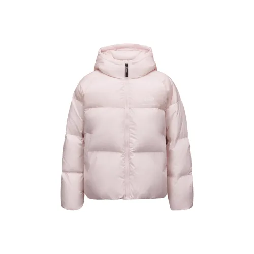 Skechers Down Jacket Women's Gray Pink