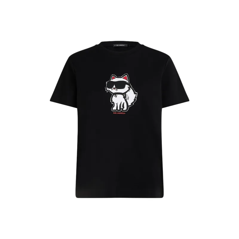 KARL LAGERFELD / Karl Lagerfeld Jeans Ikon Choupette T shirt-0