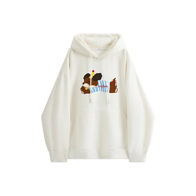 Warrior Riding The Wind Collection Huichao Sweatshirt Unisex Pink-4