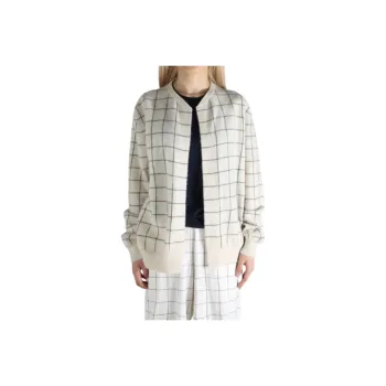Frenckenberger Windowpane pattern Cardigan