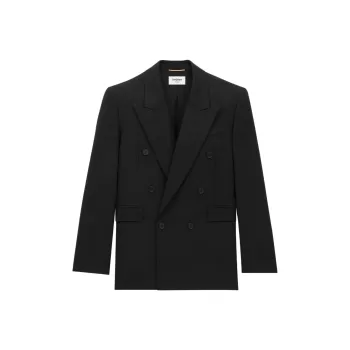 SAINT LAURENT Jackets & Coats Women's Black