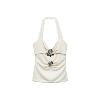 ZARA Trf Camisole Women's White
