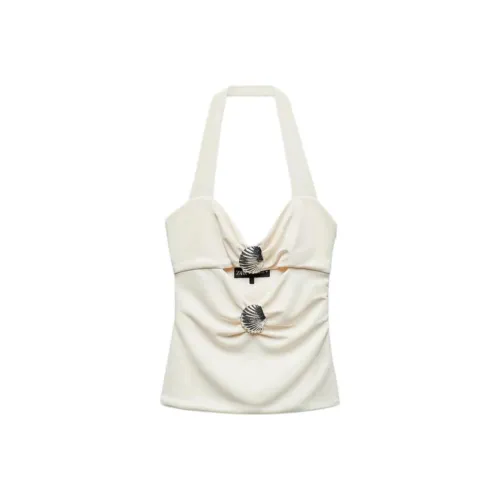 ZARA Trf Camisole Women's White