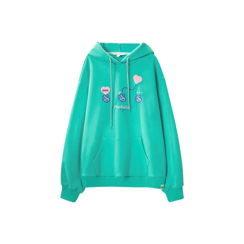 B.Duck Sweatshirt Women's Aqua Green-0