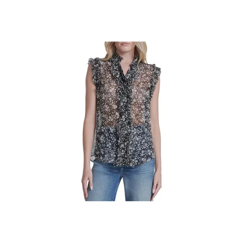 7 FOR ALL MANKIND Shirt Women's Black