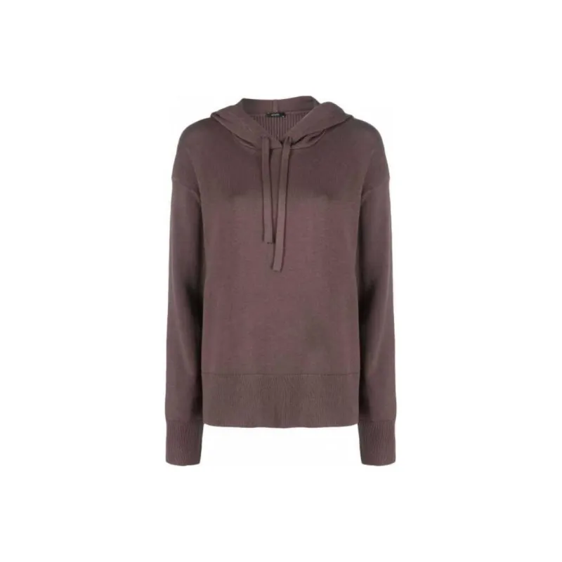 Joseph Joseph Knitted Drawstring Hoodie-0