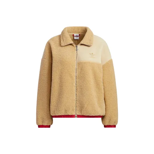 Adidas Originals Jacket Women's Linen Brown
