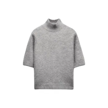 ZARA Knitwear Women's Medium Gray