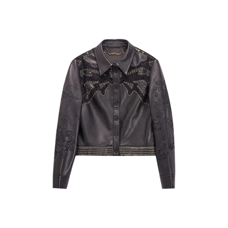 Ed Hardy SS25 Jackets & Coats Women's Black-0