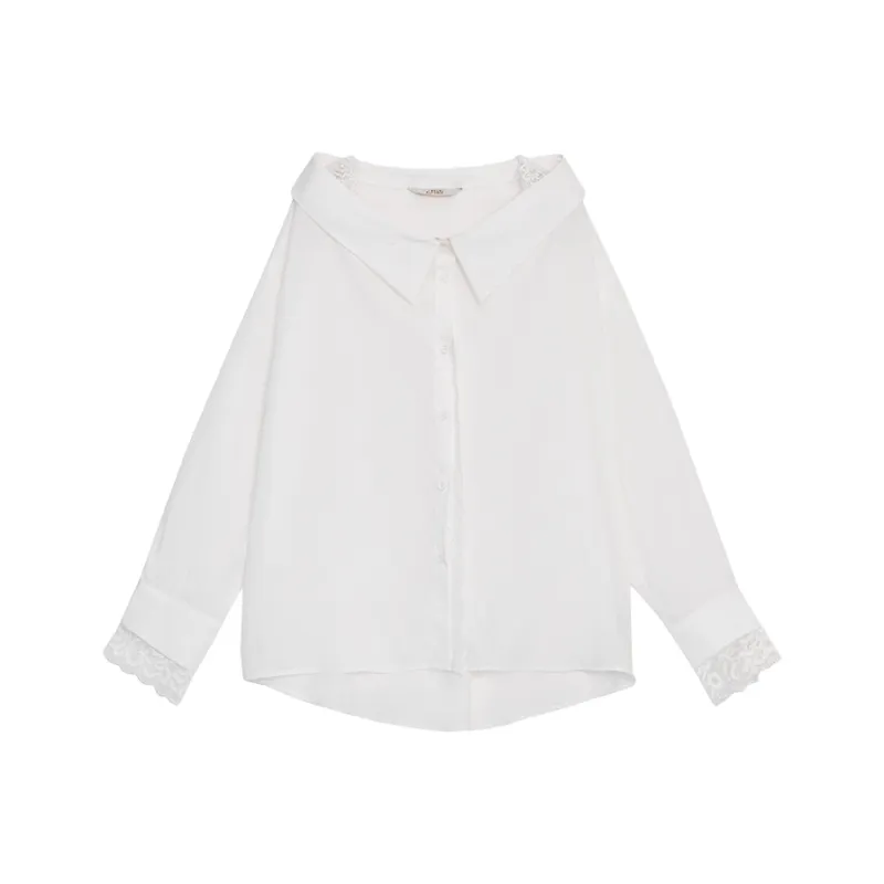 ELF SACK Shirt Women's Elegance White-0