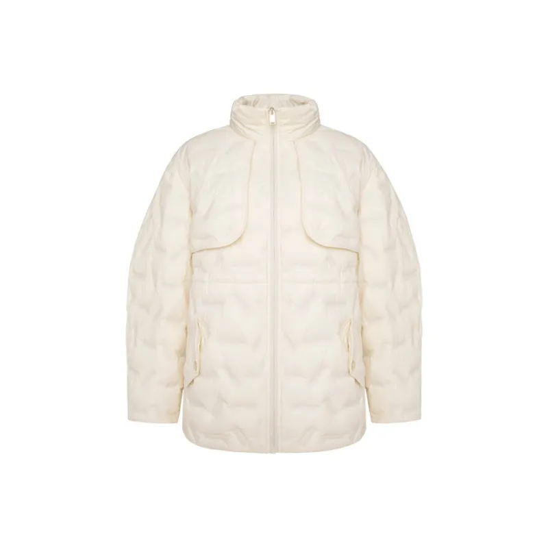 GUESS Down Jacket Women's Light Beige-0