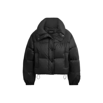 COACH FW23 Down Jacket Women's Black