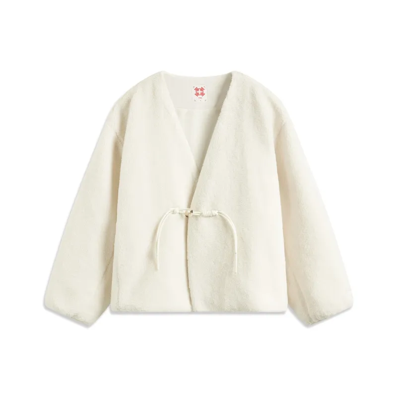 LiNing Rijin Doujin Collection Knitwear Women's Ecru-0