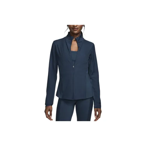 Nike One Rib Women's Dri-FIT Full-Zip Mid Layer