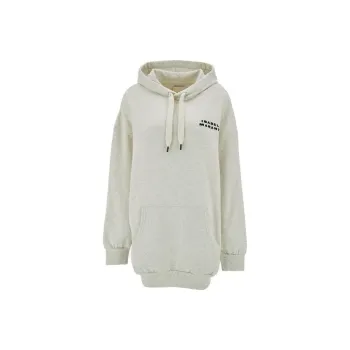 ISABEL MARANT ETOILE Solena Logo Embroidered Drawstring Hoodie