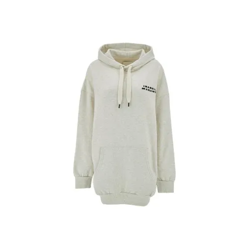 ISABEL MARANT ETOILE Solena Logo Embroidered Drawstring Hoodie