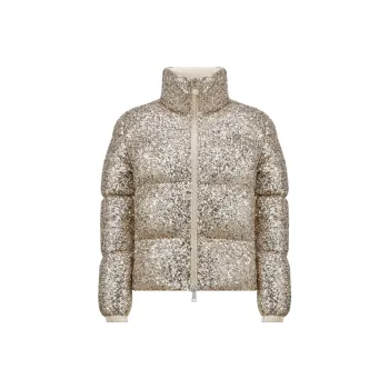 Moncler Anternes Sequinned Padded Jacket