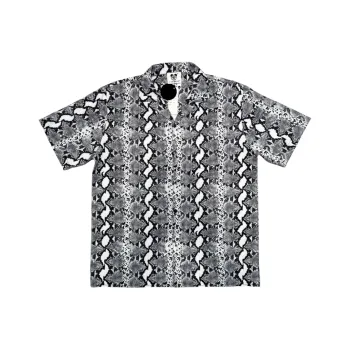 BONAS Shirt Men's Leopard Print