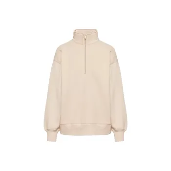 ARITZIA SS24 Cozy Fleece Boyfriend 1/2 Zip Sweatshirt Sweatshirt Women's