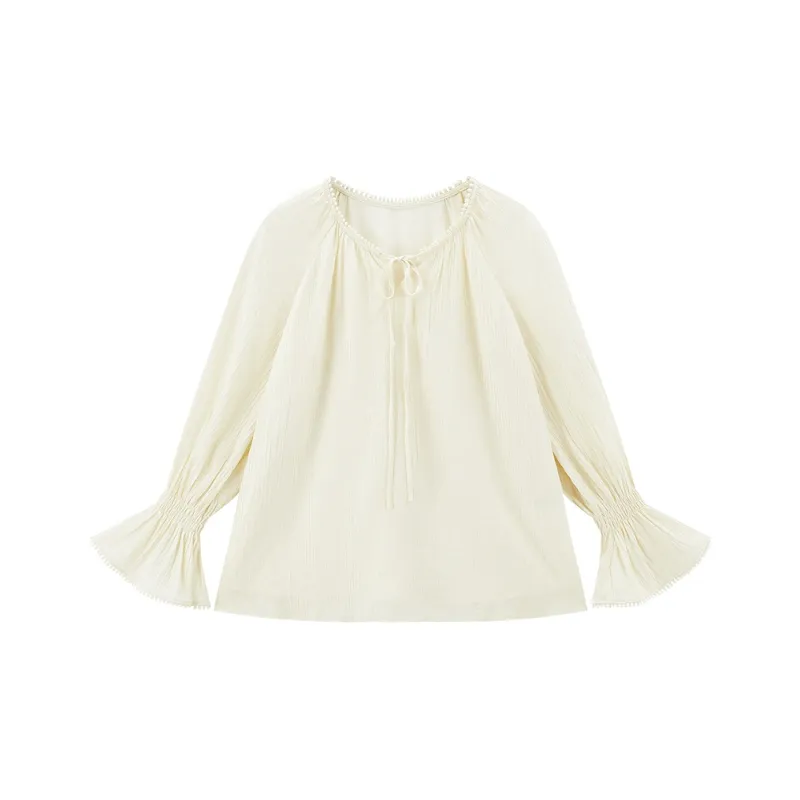 LEDIN Shirt Women's Cannoli Cream-0