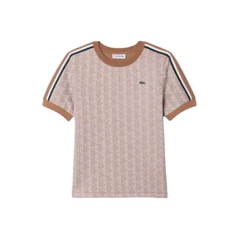 LACOSTE T Shirts Women's Pink