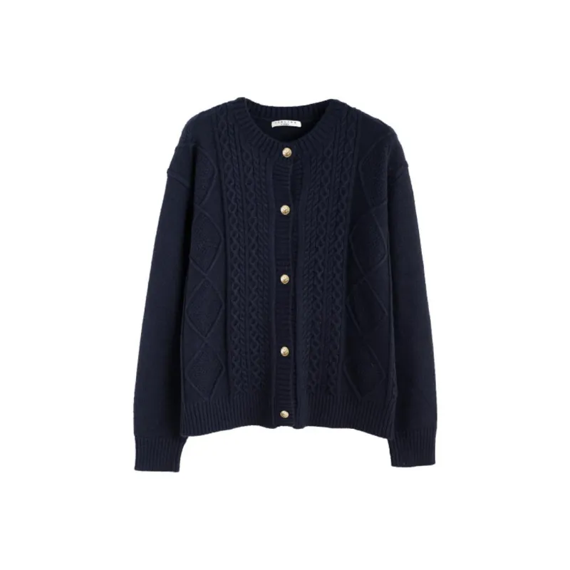 Tonlion Knitwear Women's Navy Blue-0
