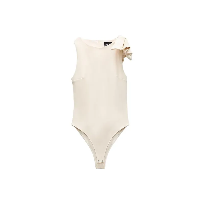 ZARA Trf Bodysuits Women's Yellow-0