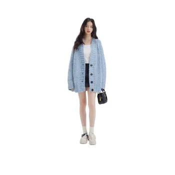 DEAR DEER PUFF Knitwear Women's Blue