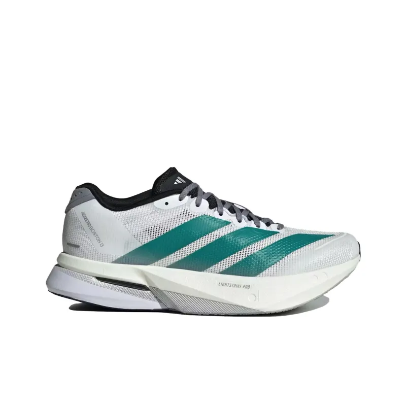 Adidas Adizero Boston 13 White Pure Teal Women's-1