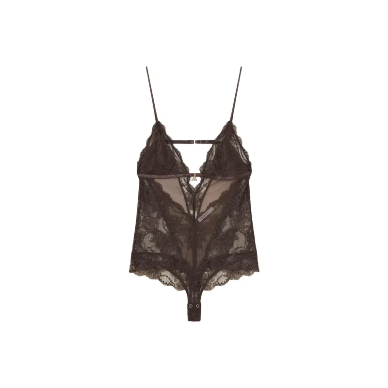 Patrizia Pepe Lace Bodysuit-0