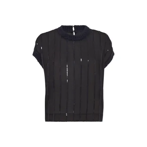 LOUIS VUITTON Lv Circle Sequin Crop Top