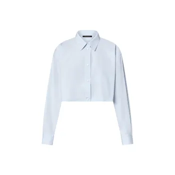 LOUIS VUITTON Cropped Cotton Poplin Shirt