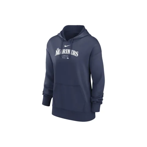Nike Seattle Adult Authentic Collection Women's Nike Therma Mlb Pullover Hoodie