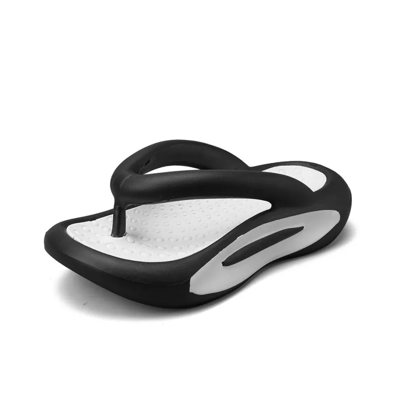 Hong Kong Meng Rubber Sole Abrasion Resistant Slip Resistant Flip Flops Unisex-2
