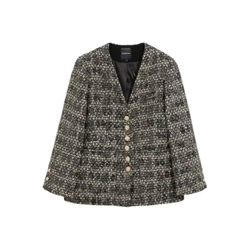 Bebe Jackets & Coats Women's Black Gold-0