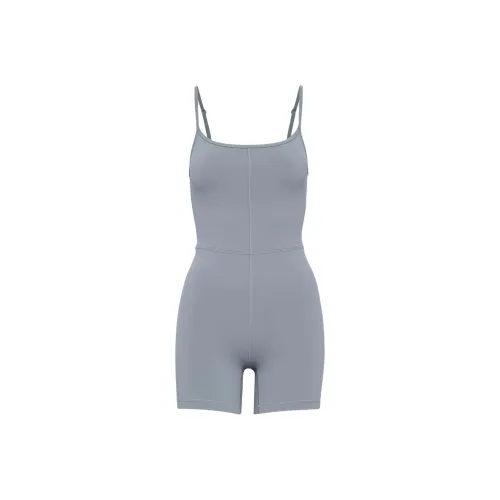 ARITZIA Golden LIFE Divinity 5' Romper Bodysuits Women's Umbra Blue/Dark Shadow Blue