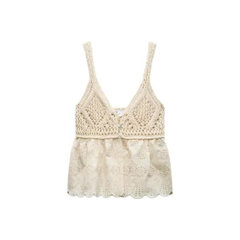 ZARA Camisoles Women's Yellow