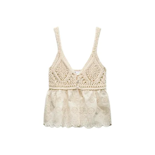 ZARA Camisoles Women's Yellow