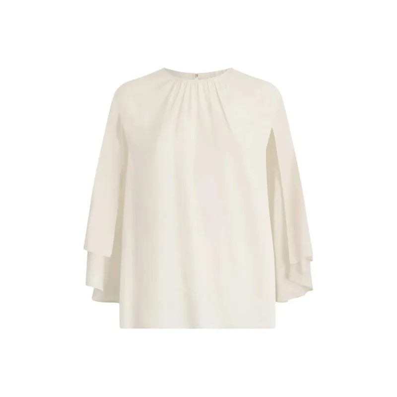 LIU·JO Belted Crepe De Chine Blouse-0