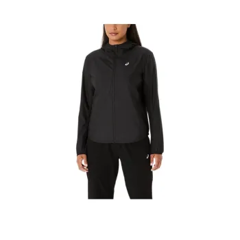 Asics SILVER Jackets & Coats Women's Black